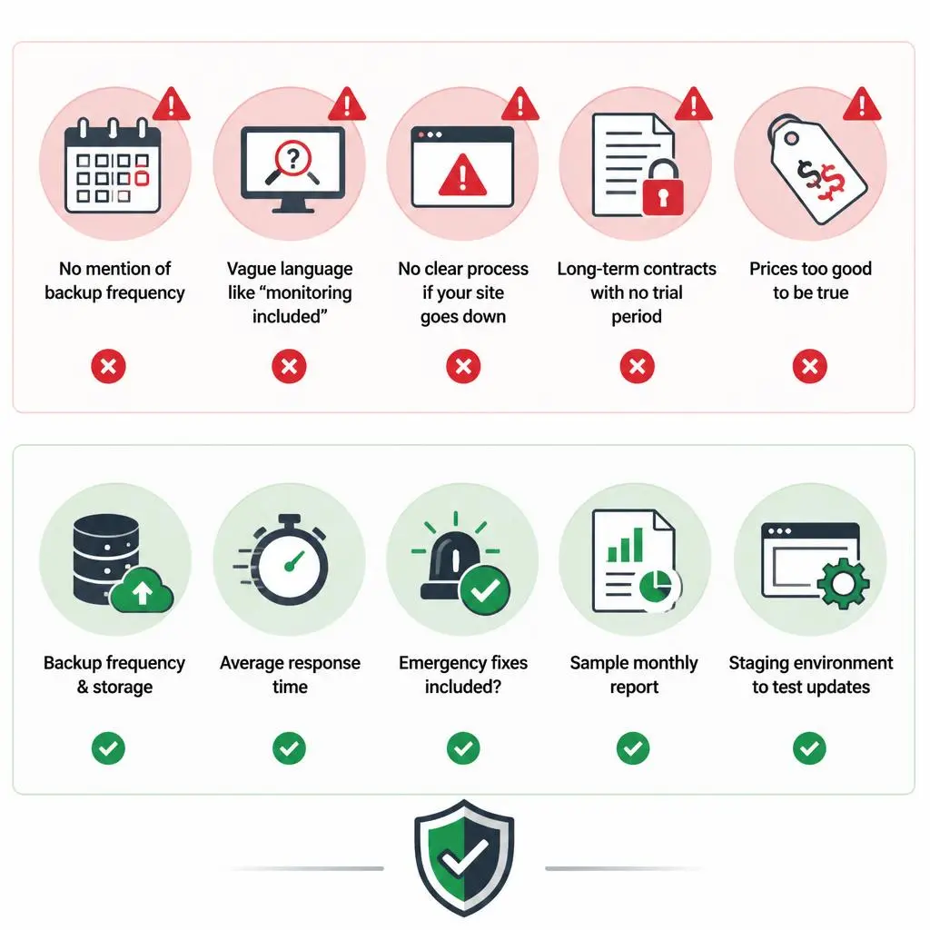 How to Choose an Affordable Website Maintenance Plan Without Getting Burned